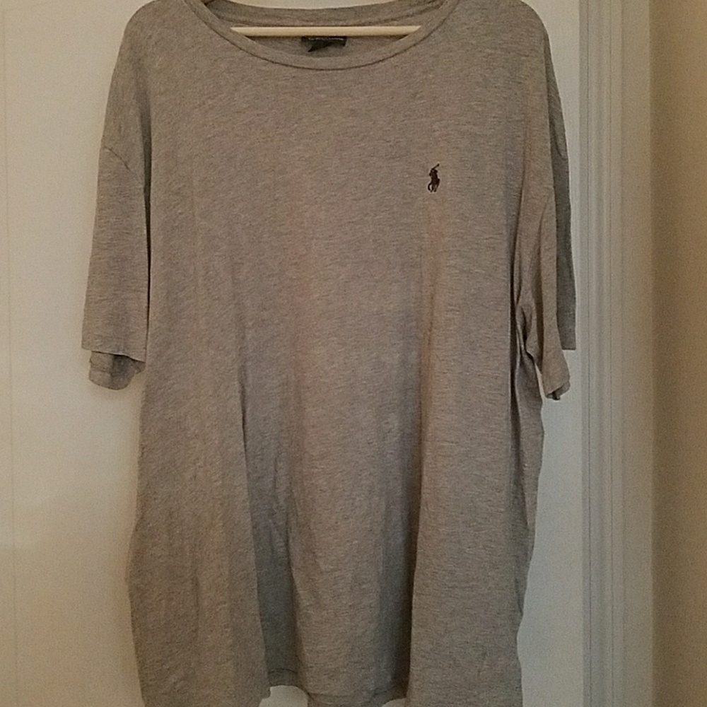 New Polo Ralph Lauren short sleeve grey shirt XXL